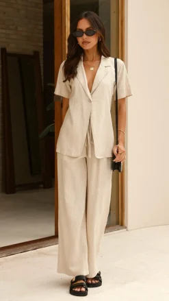 Adelais Pants - Beige