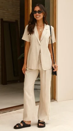 Adelais Pants - Beige