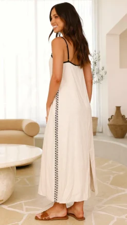 Aisha Maxi Dress - Oat