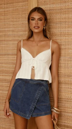 Alaina Skort - Denim