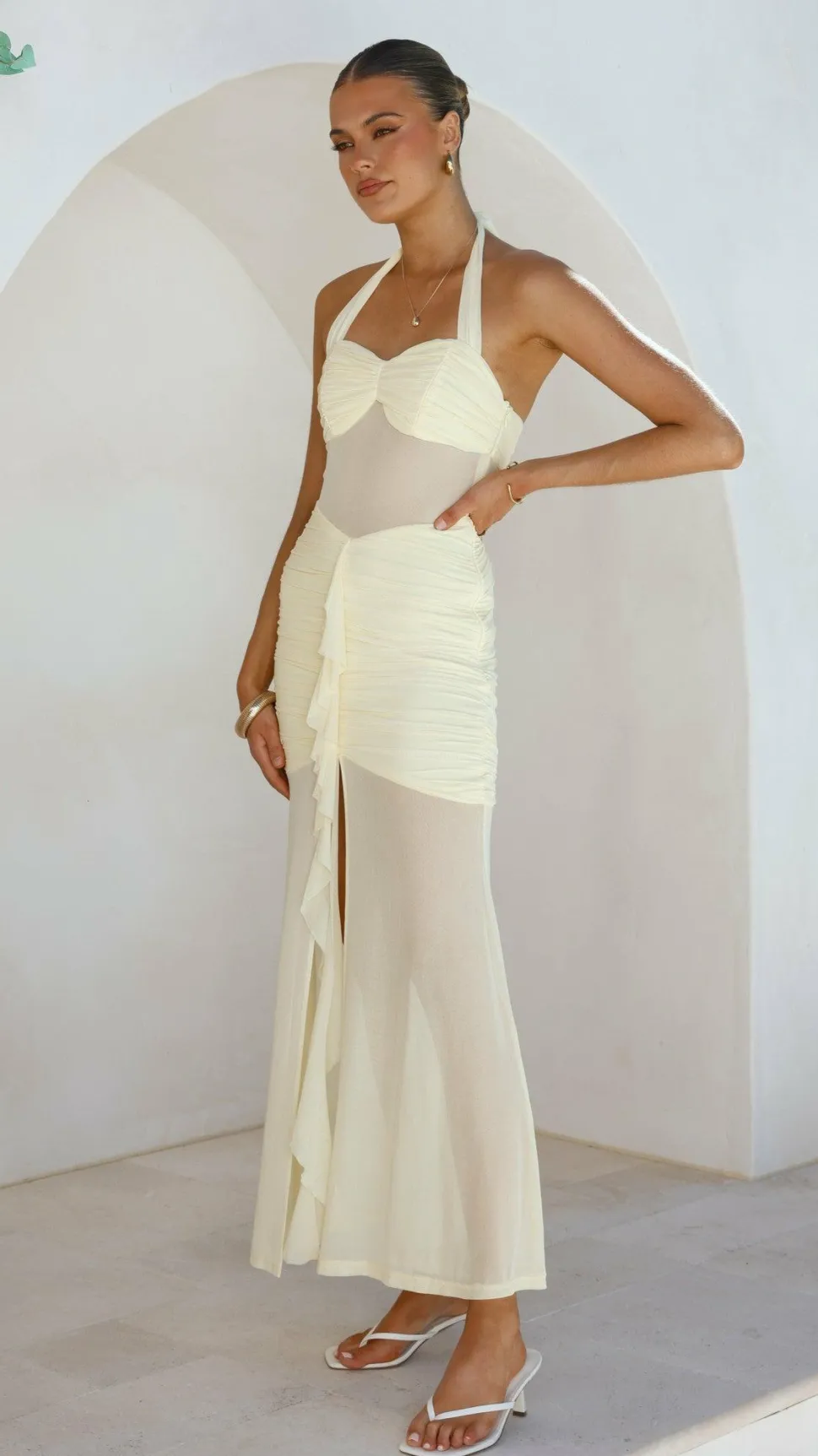 Alani Maxi Dress - Yellow