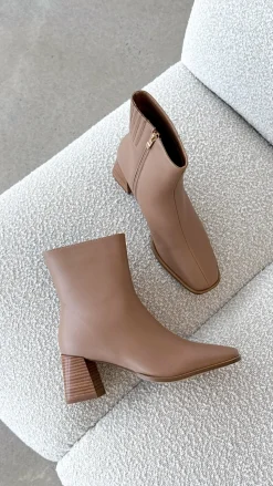 Alania Boots - Almond