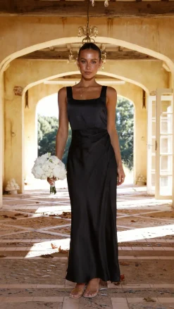 Alaria Maxi Dress - Black