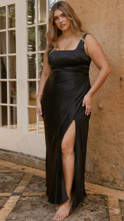 Alaria Maxi Dress - Black