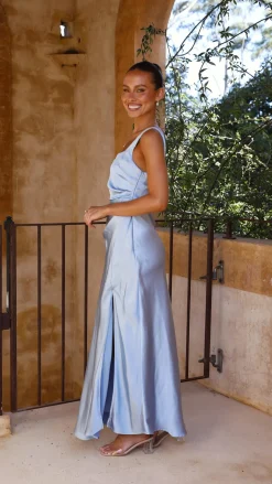 Alaria Maxi Dress - Blue