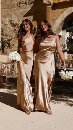 Alaria Maxi Dress - Gold