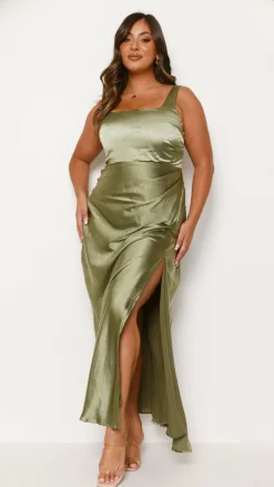 Alaria Maxi Dress - Olive