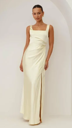 Alaria Maxi Dress - Yellow