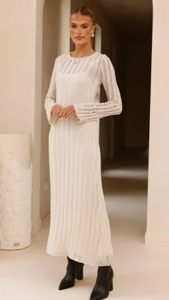 Allure Maxi Dress - Beige