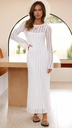 Allure Maxi Dress - White