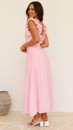Alma Maxi Dress - Pink