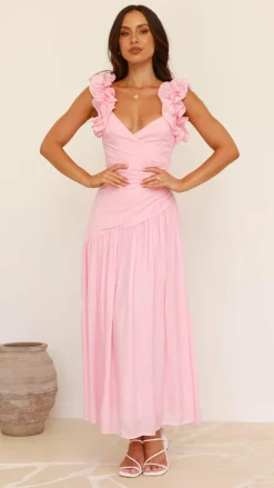 Alma Maxi Dress - Pink