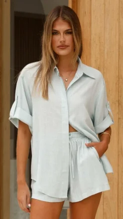 Alma Shorts - Sky Blue