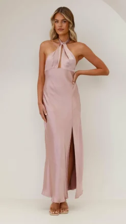Amalia Maxi Dress - Dusty Pink