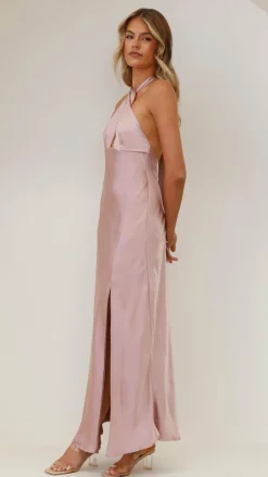 Amalia Maxi Dress - Dusty Pink