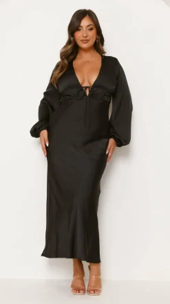 Amara Maxi Dress - Black