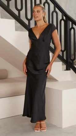 Amelia Maxi Dress - Black