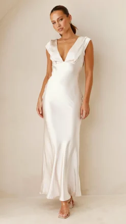 Amelia Maxi Dress - Champagne