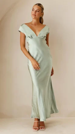 Amelia Maxi Dress - Sage