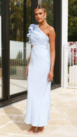 Amina Maxi Dress - Blue