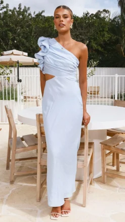 Amina Maxi Dress - Blue