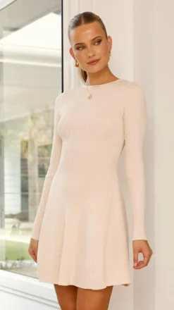 Amity Mini Dress - Cream