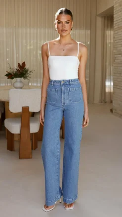 Amos Bodysuit - White