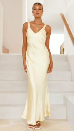 Andie Maxi Dress - Yellow