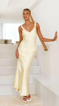 Andie Maxi Dress - Yellow