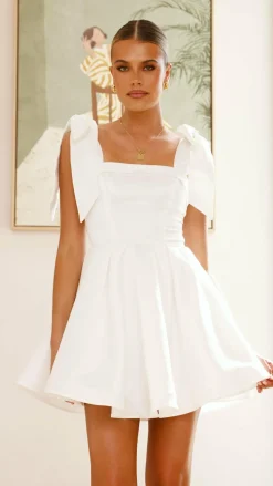 Annette Mini Dress - White