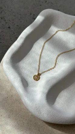 April Birthstone Necklace - Crystal