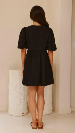 Arana Mini Dress - Black