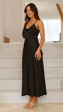 Audrey Maxi Dress - Black