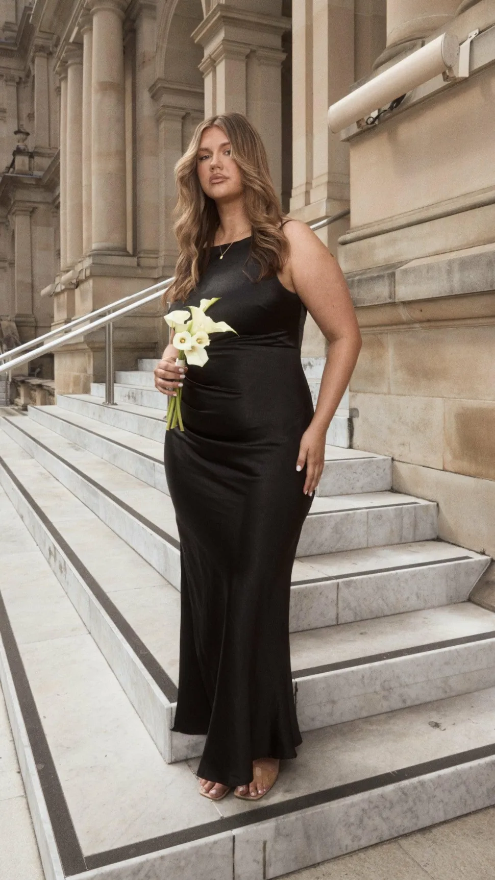 Ava Maxi Dress - Black