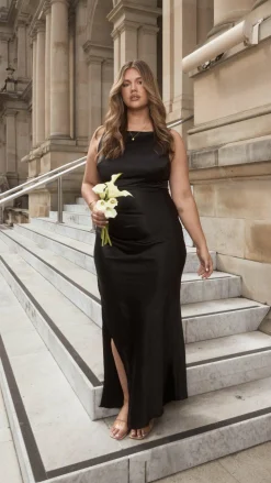 Ava Maxi Dress - Black