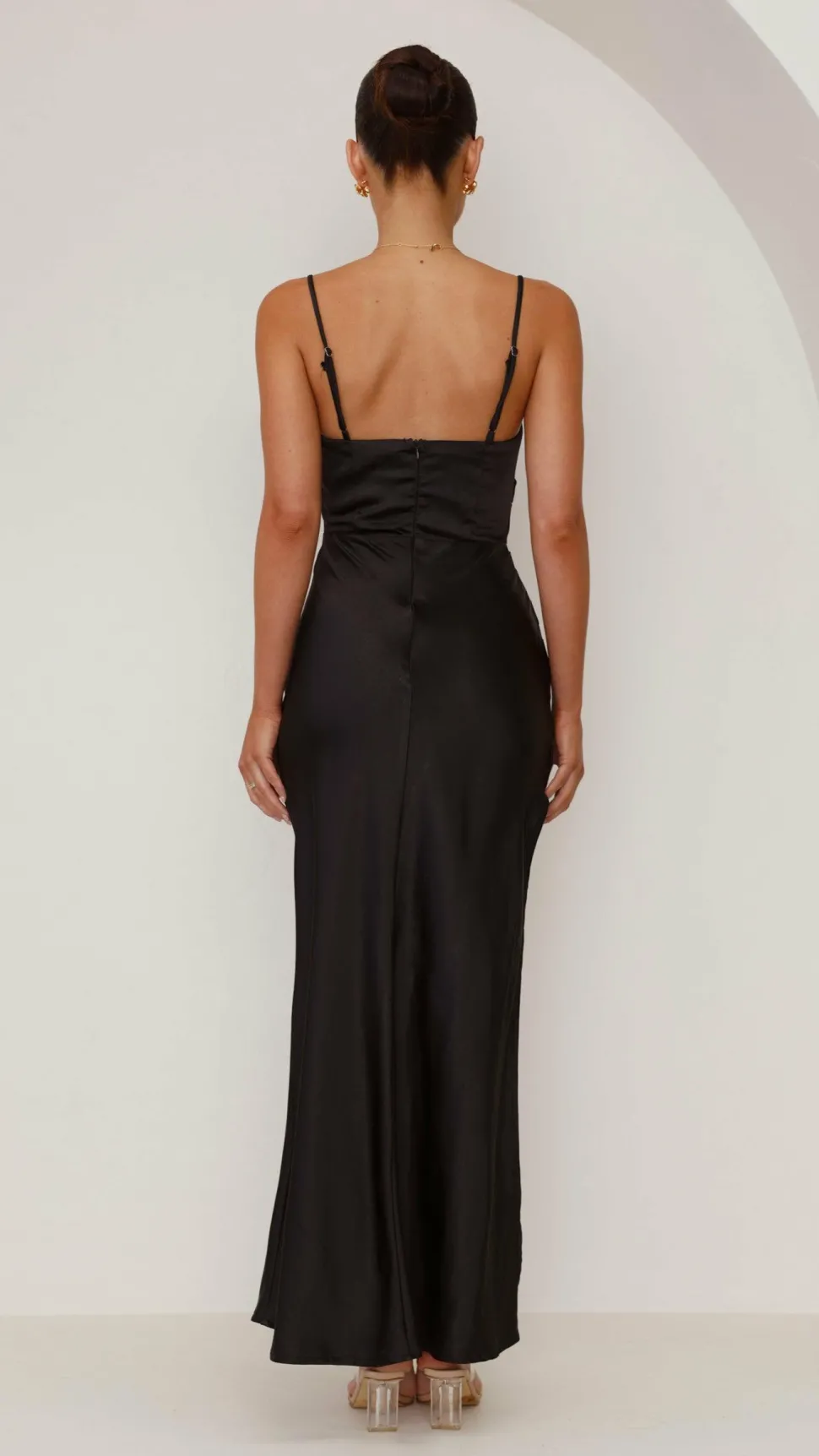Ava Maxi Dress - Black