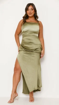 Ava Maxi Dress - Olive
