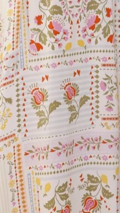 Avery Wide Leg Pants - Leah Print