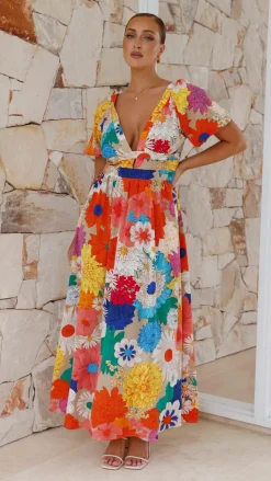 Baker Maxi Dress - Multi Floral