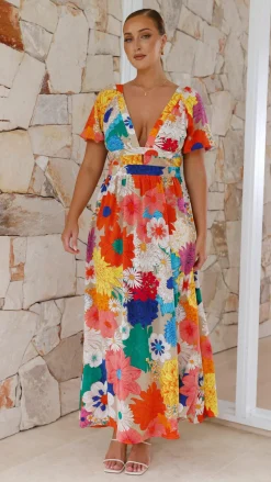 Baker Maxi Dress - Multi Floral