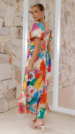 Baker Maxi Dress - Multi Floral