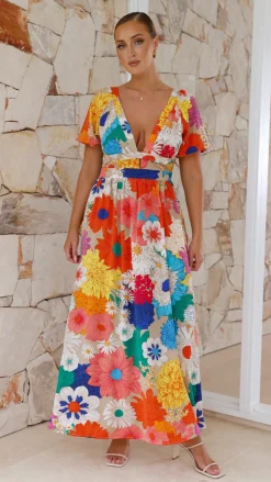 Baker Maxi Dress - Multi Floral