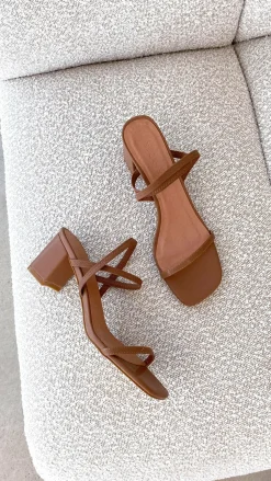 Balton Mule Heel - Teak