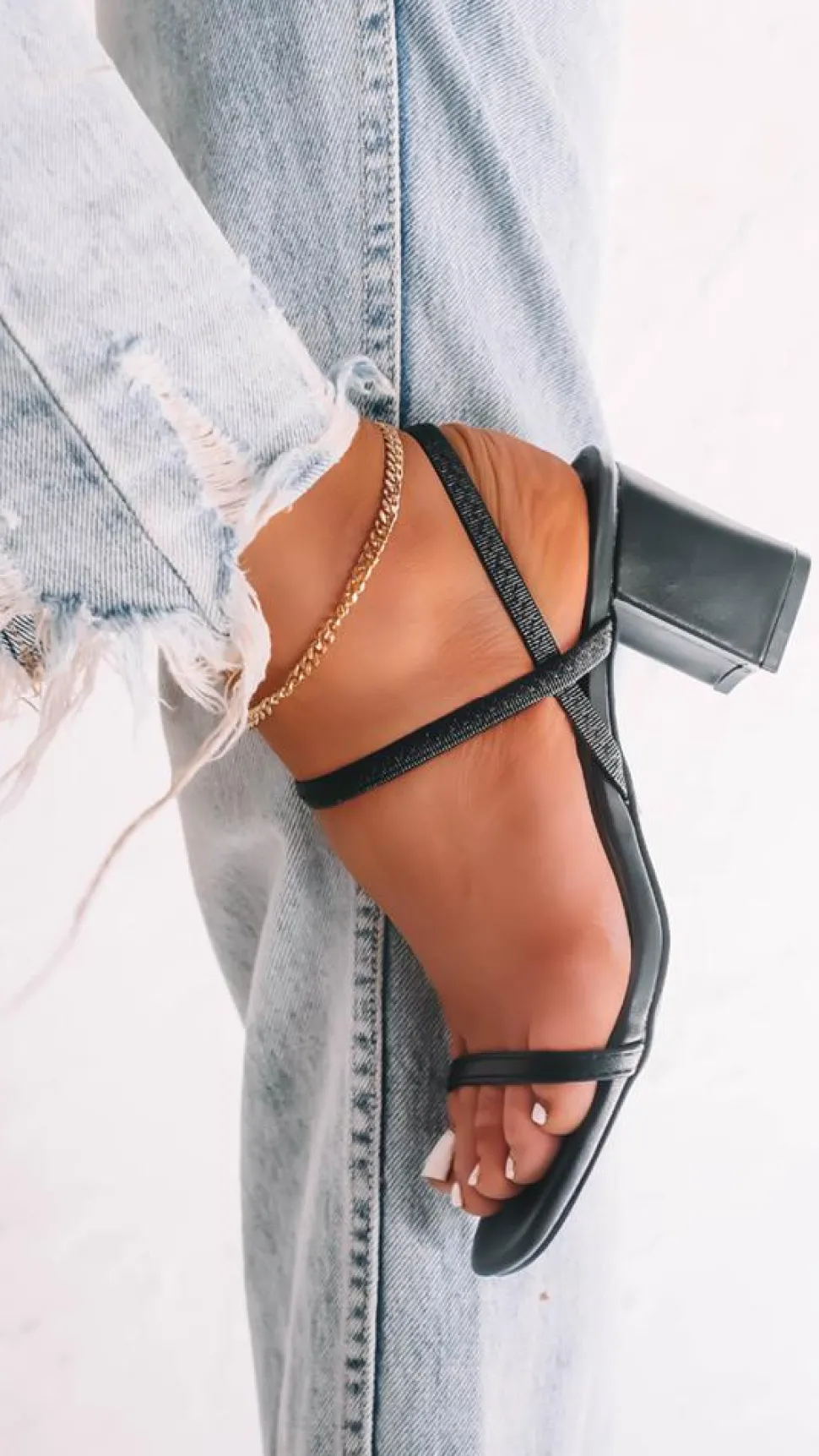 Balton Mule Heels - Black