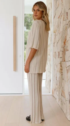 Bayu Knit Top - Cream