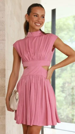 Beatrice Mini Dress - Pink