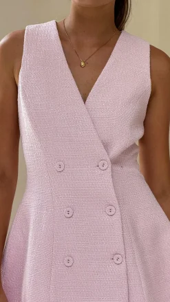 Becki Mini Dress - Pink