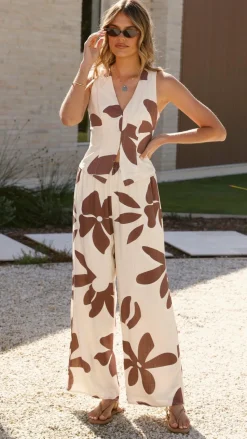 Brianne Linen Vest - Belle Femme