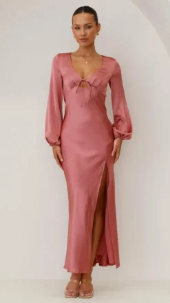 Brigitte Maxi Dress - Baked Rose