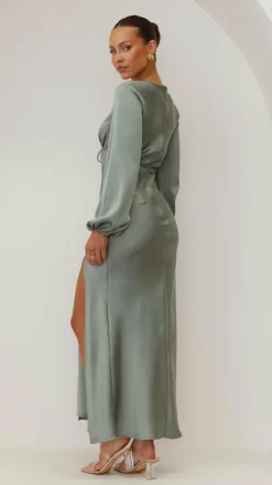Brigitte Maxi Dress - Green